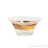 Конфетница 20,5 см &quot;Хрусталь с золотом&quot; / 152633