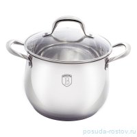 Кастрюля 24 см с крышкой 8 л &quot;Silver Belly Collection&quot; / 157724