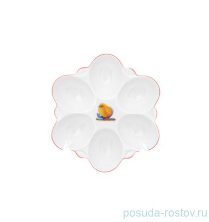 Блюдо для яиц 15 см &quot;Корона /Весна /Цыплёнок 3&quot;  / 255577