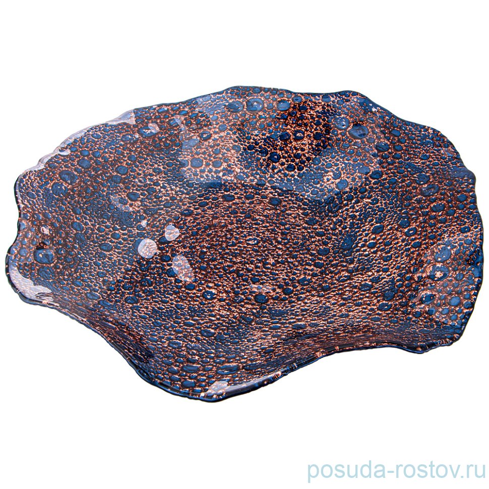 Блюдо 30 см фигурное "Galaxy blue" / 220644