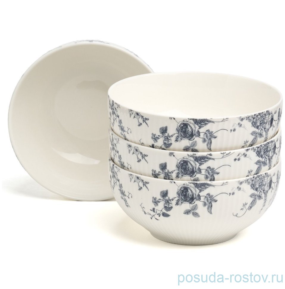 Салатник 15 см "Blue garden" (4шт.) / 379541 Салатник 15 см "Blue garden" (4шт.) / 379541