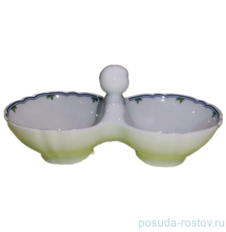 Прибор для специй двойной "Роза /Синие вишни" / 337698 Прибор для специй двойной "Роза /Синие вишни" / 337698