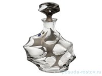 Графин для виски 800 мл &quot;Calypso /С платиной&quot; хрусталь Йиглава / 093790