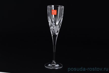 Бокалы для шампанского 120 мл 6 шт &quot;Трикс /Без декора&quot; / 117090