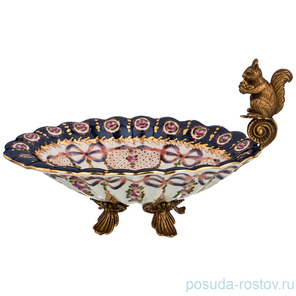 Блюдо декоративное 22 х 15 х 13 см "Lefard" / 191318