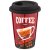 Кружка 400 мл с крышкой "Coffemania" / 263951