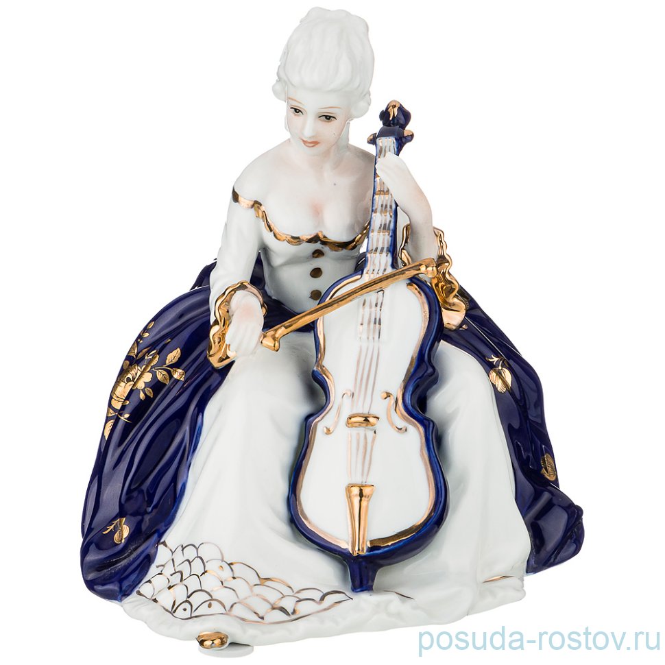 Статуэтка 16 см "Blau weiss /Дама" / 210339