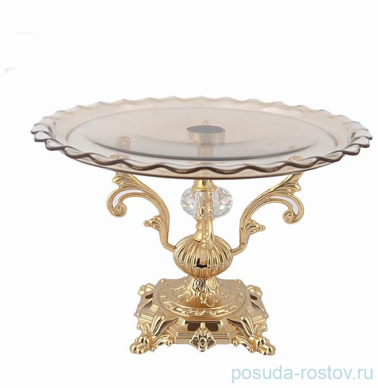 Тортница 25 см н/н янтарная / 280811 Тортница 25 см н/н янтарная / 280811