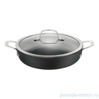 Сковорода 28 см c двумя ручками и крышкой &quot;Alba&quot;  / 350899