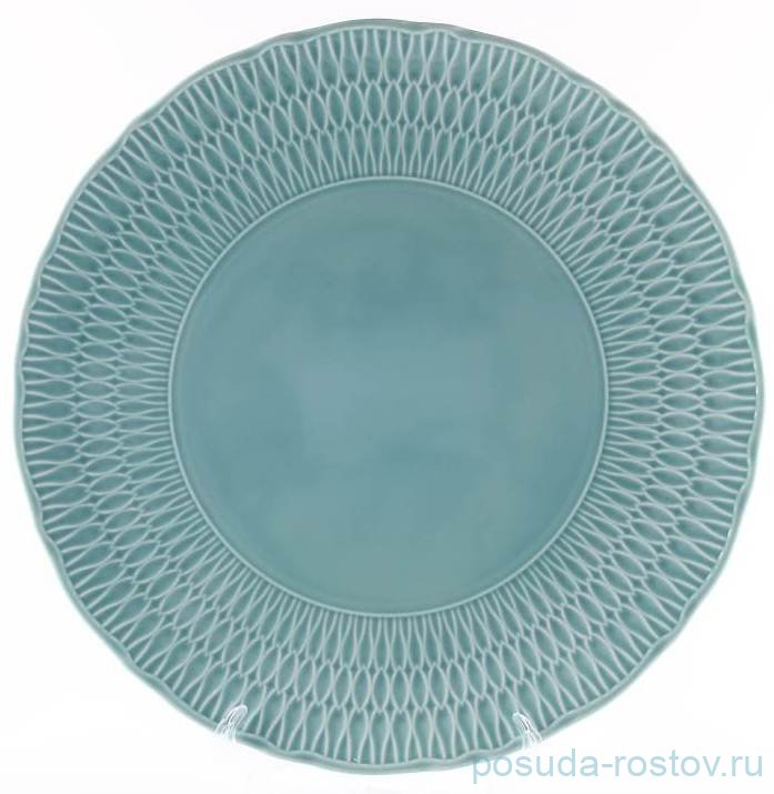 Тарелка 28 см 1 шт "София /Голубая глазурь" / 246663 Тарелка 28 см 1 шт "София /Голубая глазурь" / 246663