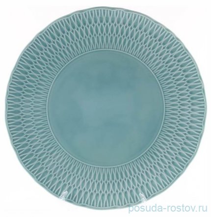 Тарелка 28 см 1 шт &quot;София /Голубая глазурь&quot; / 246663