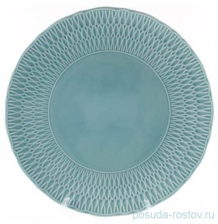 Тарелка 28 см 1 шт &quot;София /Голубая глазурь&quot; / 246663