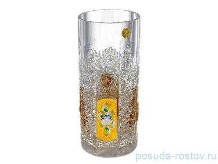 Стаканы для воды 350 мл 6 шт &quot;Хрусталь с золотом&quot; / 033491