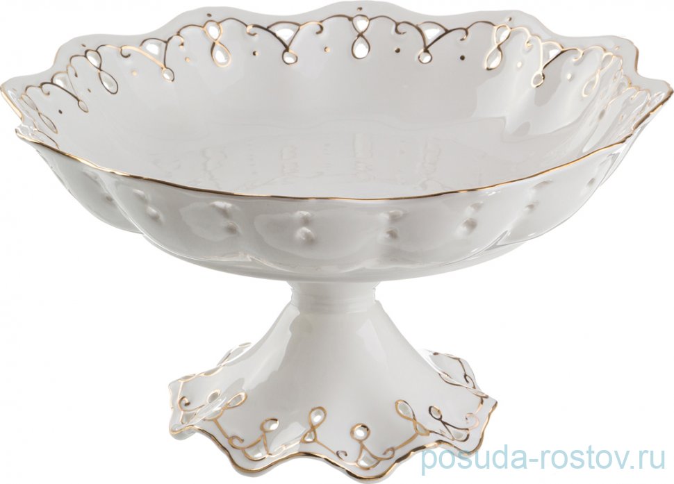 Фруктовница 29 см н/н "Лаура /Золото" / 194578