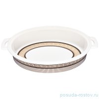 Блюдо 33 х 21 х 6 см с ручками овальное 1,8 л &quot;Elegance&quot; / 259975