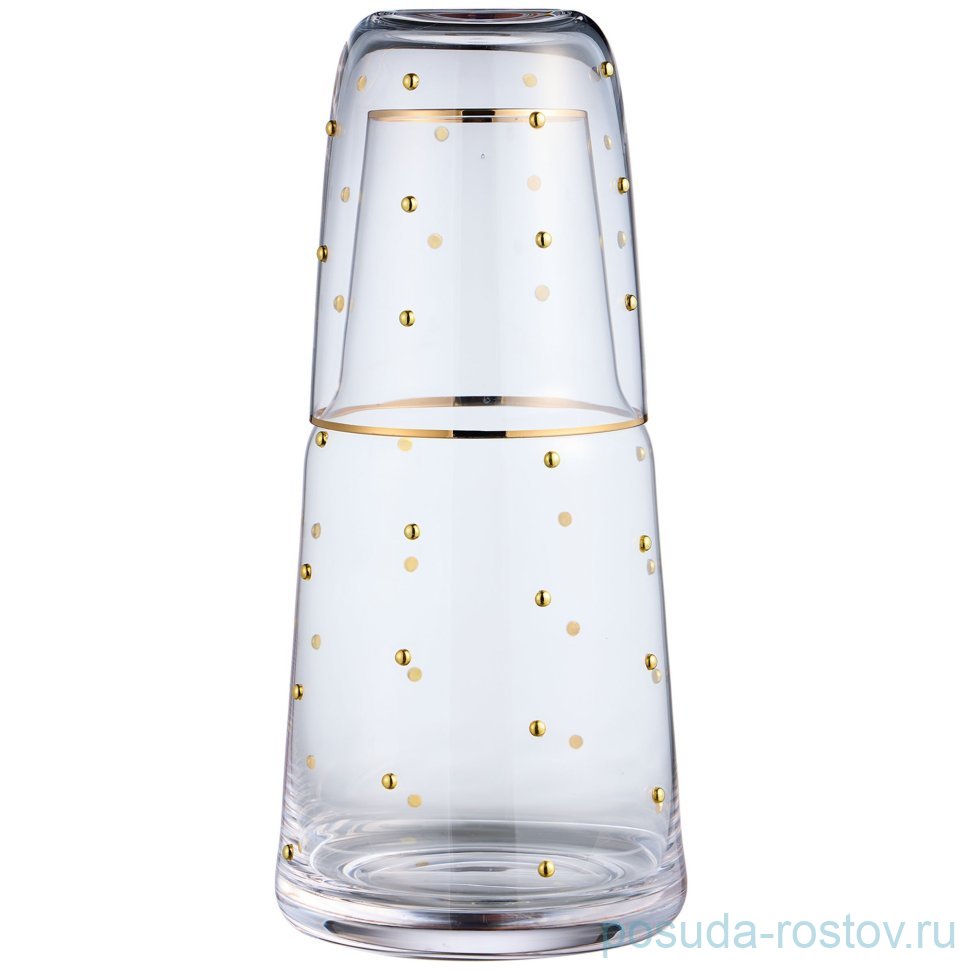 Графин для воды 890/330 мл с крышкой-стаканом "Goldy" / 379697 Графин для воды 890/330 мл с крышкой-стаканом "Goldy" / 379697