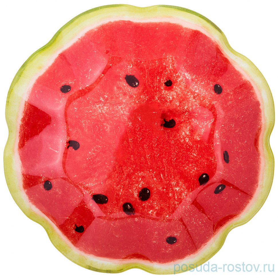 Блюдо 28,5 см фигурное "Арбуз" / 190005