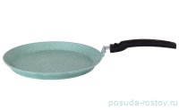 Блинница 22 см c антипригарным покрытием съемная ручка &quot;Kukmara /Фисташковый мрамор&quot; / 164900