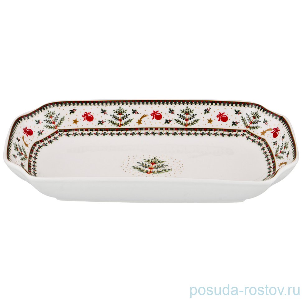 Блюдо 25 х 14 х 4 см овальное "christmas collection" / 192107