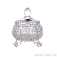 Шкатулка 8,5 см на 3-х ножках с крышкой &quot;Хрусталь 52022&quot; / 113514