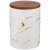 Банка для сыпучих продуктов 11,5 х 16 см "золотой мрамор /белая" / 251433