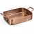Сковородка 16 x 12 x 3.8 см прямоугольная мини с 2-мя ручками для подачи &quot;Hammered&quot; медный / 370427