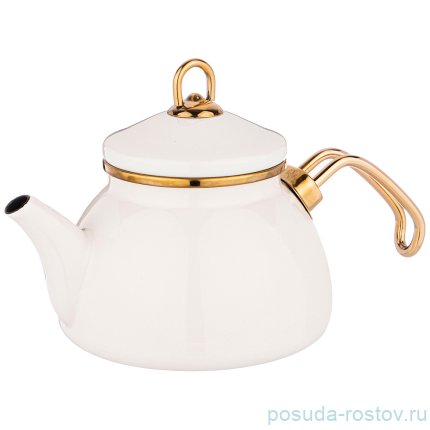 Чайник 1,1 л эмалированный белый &quot;Agness /Deluxe&quot; / 220889