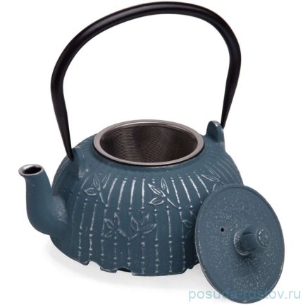 Заварочный чайник 1 л чугунный /эмалированное покрытие внутри Lefard / 379283