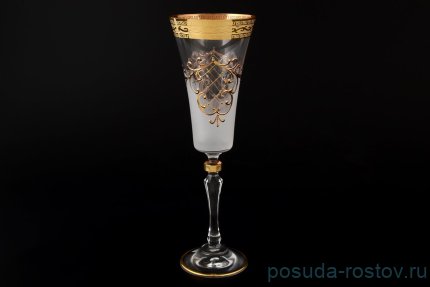 Бокалы для шампанского 180 мл 6 шт &quot;Алекс /Венеция /Антик золото&quot; / 053557