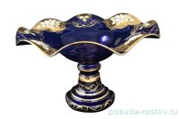 Фруктовница 35 см н/н волна &quot;Лепка синяя&quot; / 004856