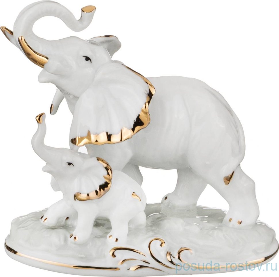 Фигурка 12 х 8 х 12 см "Слоны" / 197366