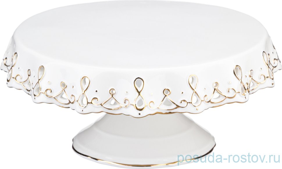Тортница 25 см н/н "Лаура /Золото" / 194580 Тортница 25 см н/н "Лаура /Золото" / 194580