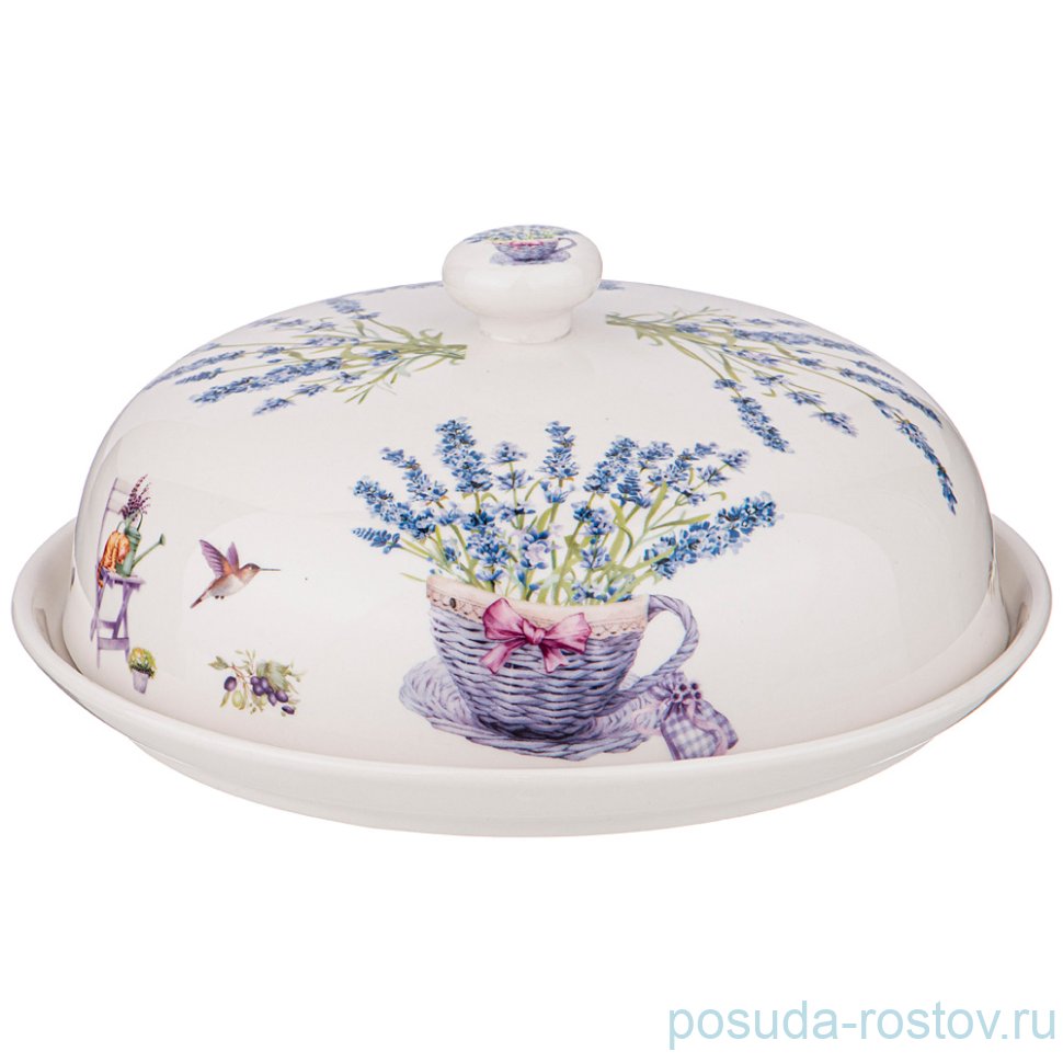 Блюдо для блинов 23 см с крышкой "Прованс /Лаванда" / 233064