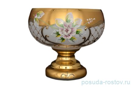 Вазочка для конфет 13 см н/н &quot;Лепка красная /9849&quot; S-A / 024378