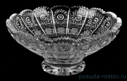 Вазочка 15 см &quot;Хрусталь резной&quot; / 006555