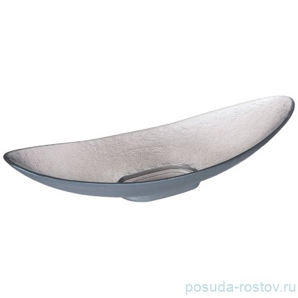 Блюдо 40 х 16 см овальное /серебро / 272630