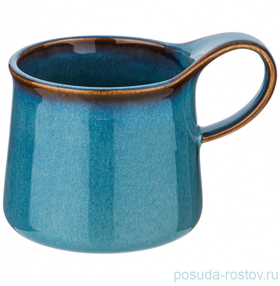 Кружка 350 мл "Majesty /Серо-голубая" (4шт.) / 215213 Кружка 350 мл "Majesty /Серо-голубая" (4шт.) / 215213