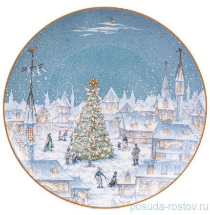 Тарелка 20,5 см 1 шт &quot;Снежная королева&quot; / 361456