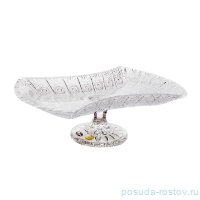 Поднос 33 см прямоугольный н/н &quot;Хрусталь резной&quot; / 017116