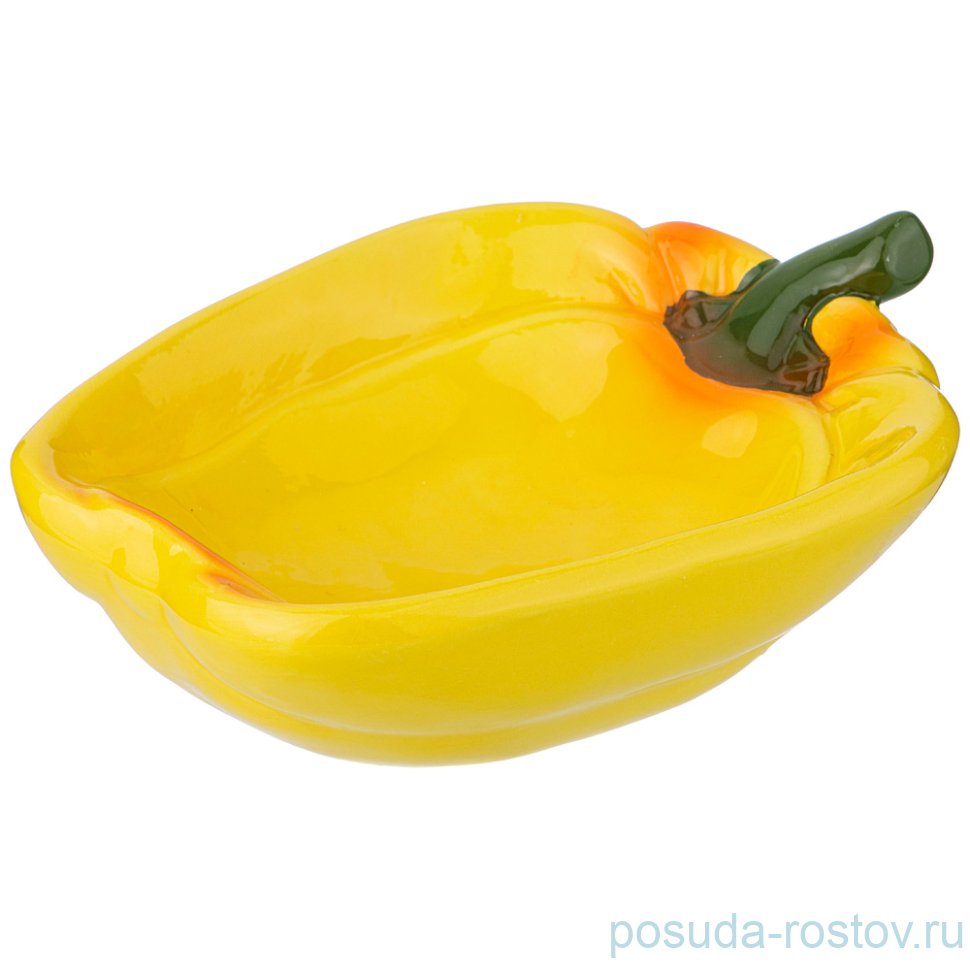 Салатник 15 х 12 х 5,5 см жёлтый "peperoni" / 220797