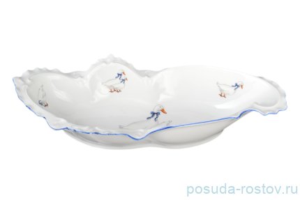 Салатник 27 см &quot;Корона /Гуси&quot; / 042298