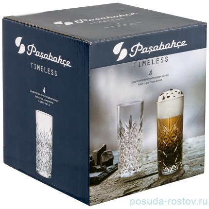 Стаканы для воды 310 мл 4 шт &quot;Timeless /Топаз&quot; / 211145