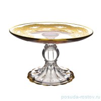 Блюдо 15 см круглое н/н &quot;Timon /Розовое с золотом&quot; / 284836