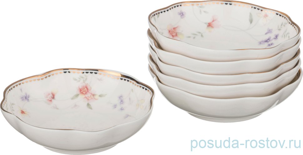 Набор розеток 10 см 6 шт "Пасадена" / 193746 Набор розеток 10 см 6 шт "Пасадена" / 193746