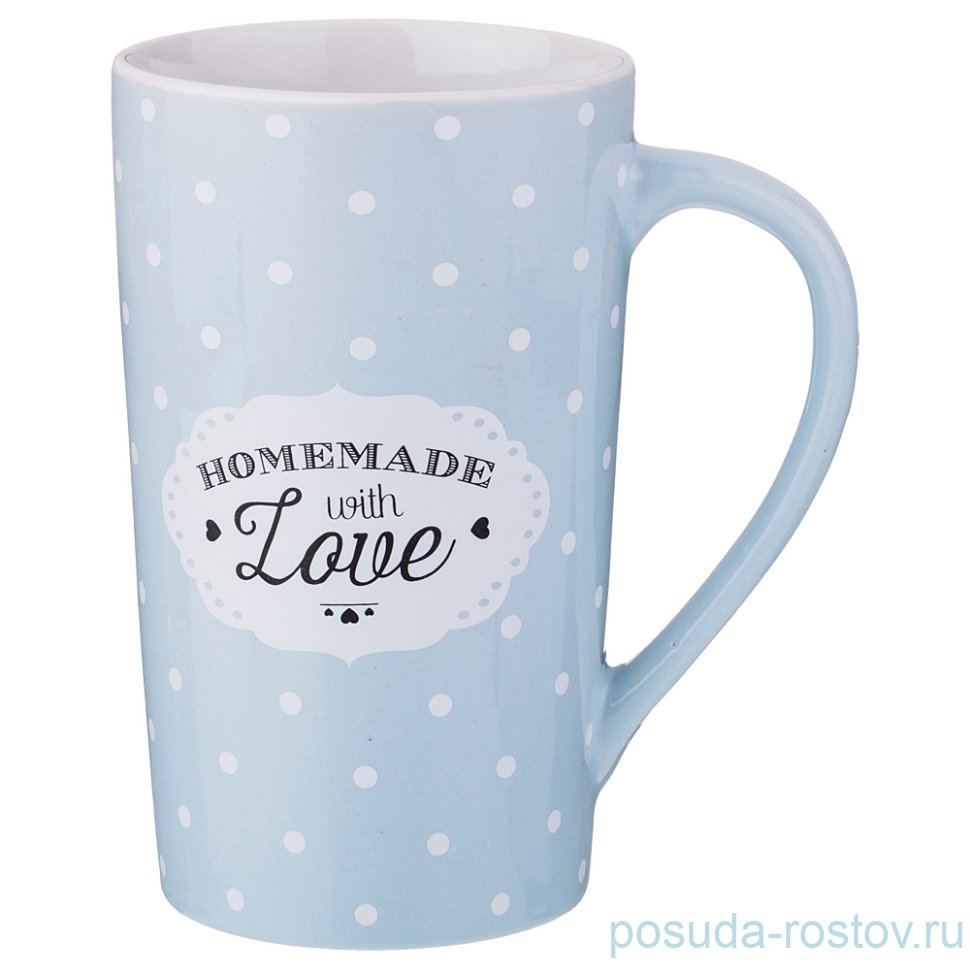 Кружка 550 мл "Милый прованс /Голубой" / 187028