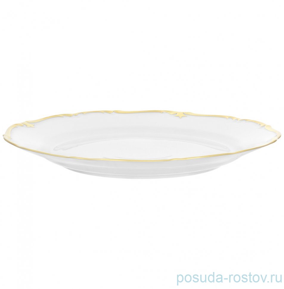 Блюдо 30 см круглое "Барокко /Отводка золото" / 301413 Блюдо 30 см круглое "Барокко /Отводка золото" / 301413
