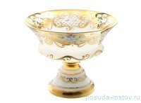 Конфетница 20 см н/н &quot;Лепка белая&quot; E-V / 134752