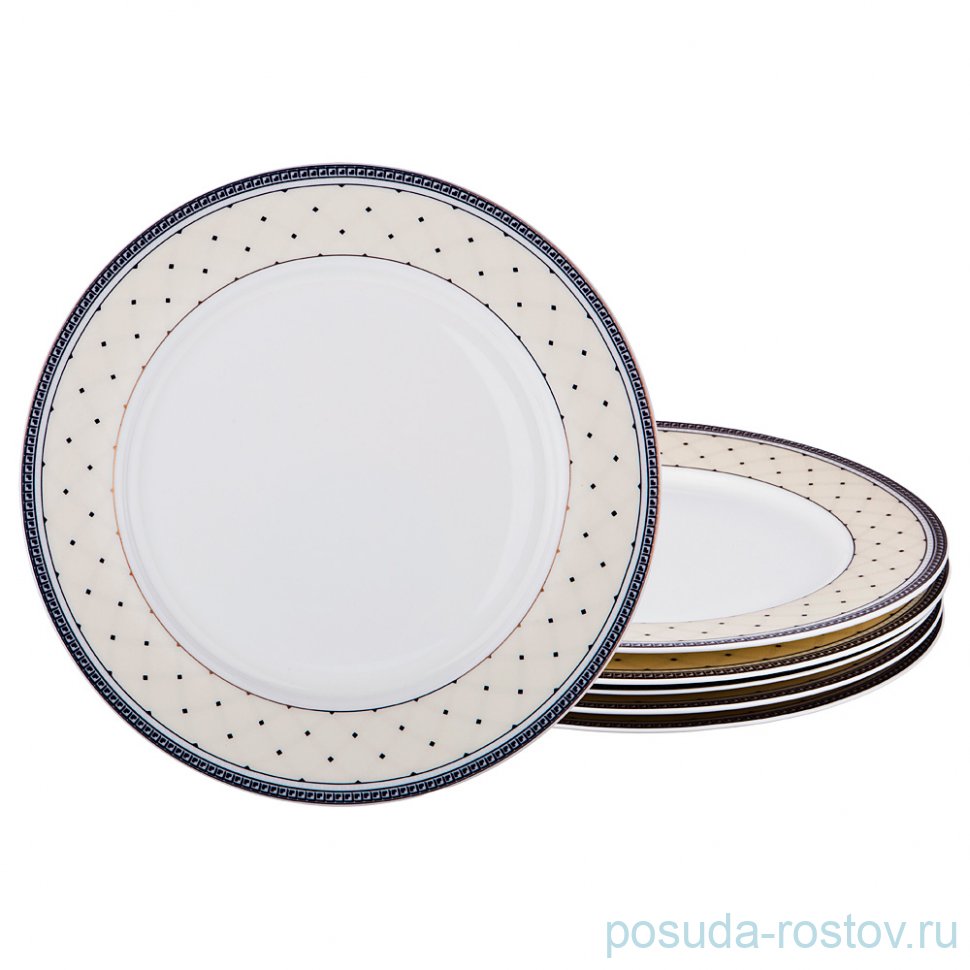 Набор тарелок 25 см 6 шт "Бриджит" / 187396