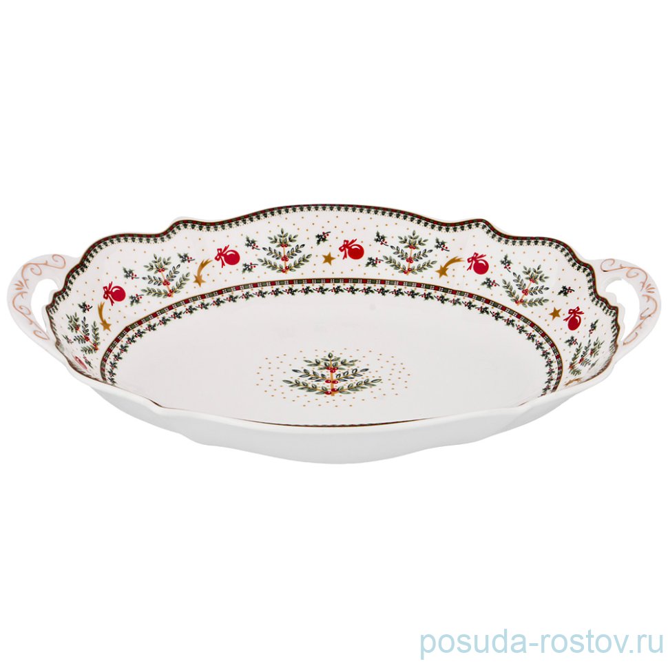 Блюдо 28 х 19 х 5 см овальное "Christmas Collection" / 192111
