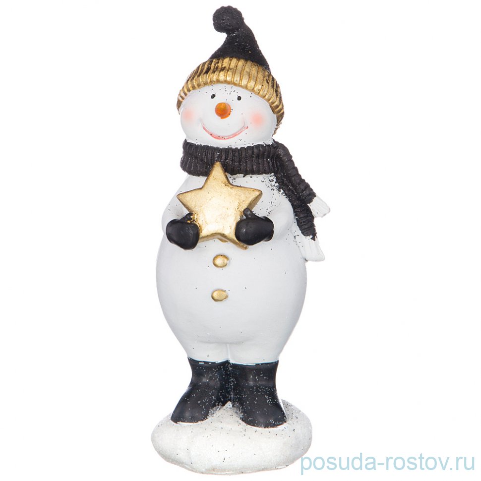 Фигурка 6 х 5,5 х 14 см "Снеговик" / 225513 Фигурка 6 х 5,5 х 14 см "Снеговик" / 225513